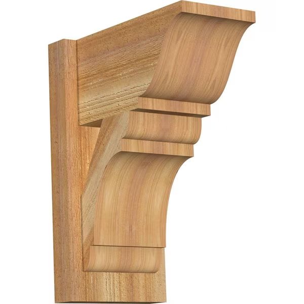 Olympic Traditional Rough Sawn Outlooker, Western Red Cedar, 8